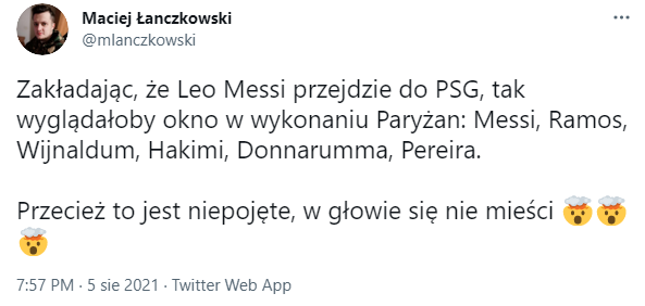 NIEPOJĘTE okienko transferowe w wykonaniu PSG po POTENCJALNYM transferze Messiego!